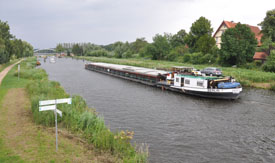 trafik p&aring; elbankanal